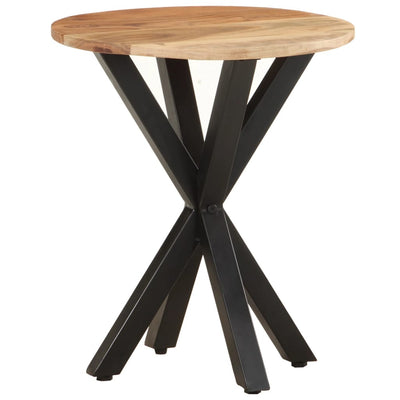 vidaXL Side Table 68x68x56 cm Solid Acacia Wood