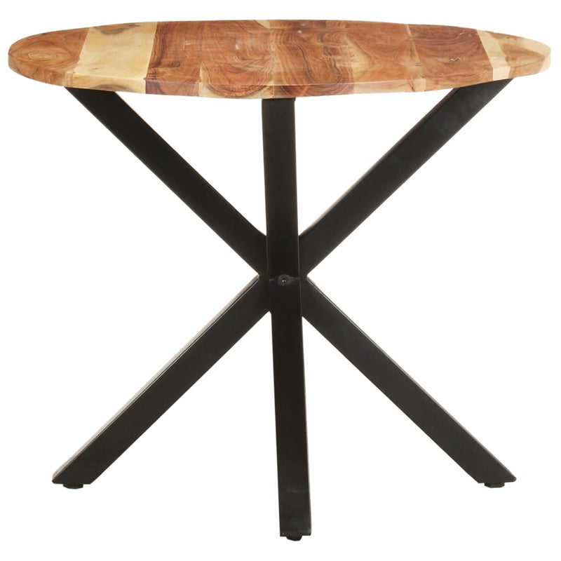 vidaXL Side Table 68x68x56 cm Solid Acacia Wood