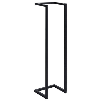 vidaXL Towel Rack Black 25x20x95 cm Iron