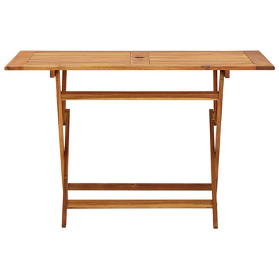 vidaXL 5 Piece Garden Dining Set Solid Acacia Wood