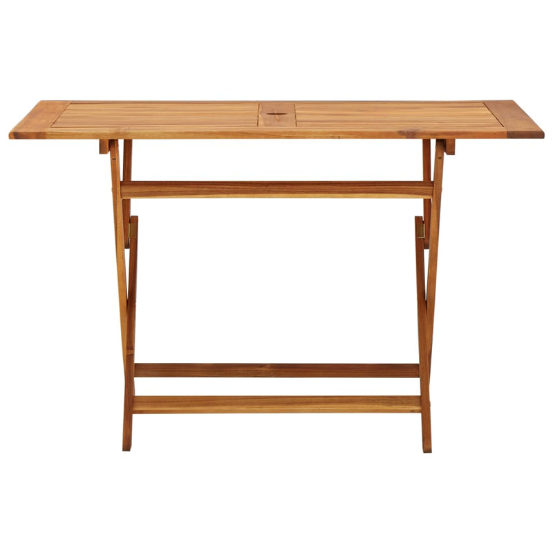 vidaXL 5 Piece Garden Dining Set Solid Acacia Wood
