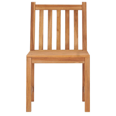 vidaXL 5 Piece Garden Dining Set Solid Wood Teak