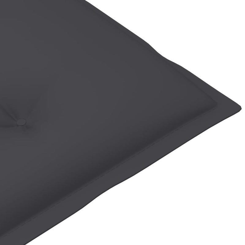 vidaXL Rocking Chair with Cushions Solid Acacia Wood