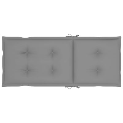 vidaXL Rocking Chair with Cushions Solid Acacia Wood