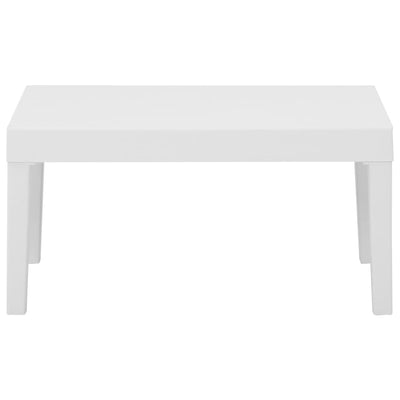 vidaXL 4 Piece Garden Lounge Set with Cushions Plastic Grey