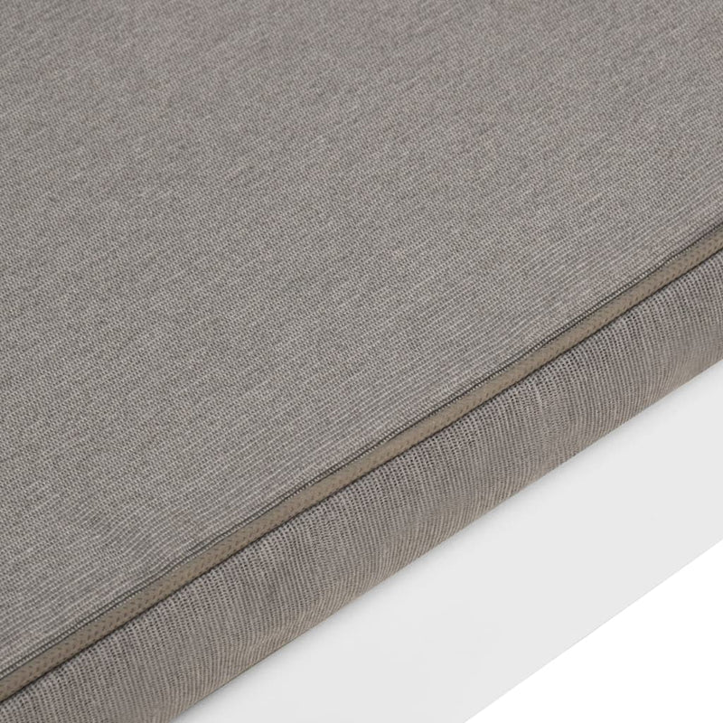 vidaXL 4 Piece Garden Lounge Set with Cushions Plastic Grey