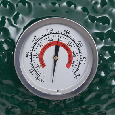 vidaXL 2-in-1 Kamado Barbecue Grill Smoker Ceramic 56 cm Black