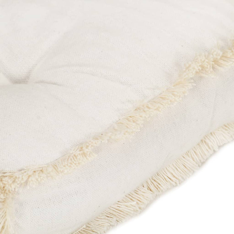 vidaXL Pallet Sofa Cushion Beige 120x80x10 cm