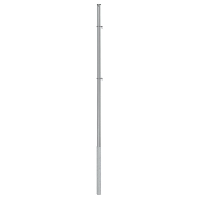 vidaXL Sunshade Sail Pole 200 cm Stainless Steel