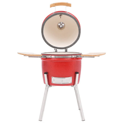 vidaXL Kamado Barbecue Grill Smoker Ceramic 81 cm