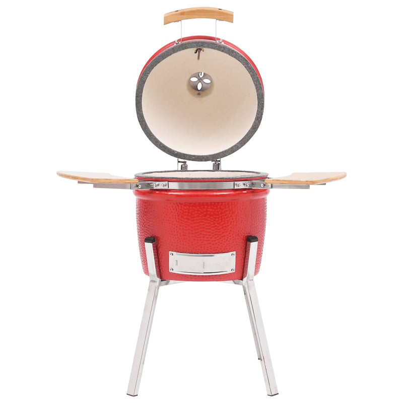 vidaXL Kamado Barbecue Grill Smoker Ceramic 81 cm