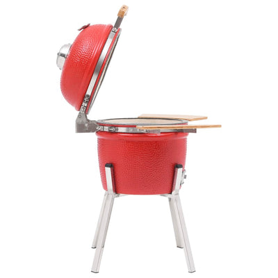 vidaXL Kamado Barbecue Grill Smoker Ceramic 81 cm