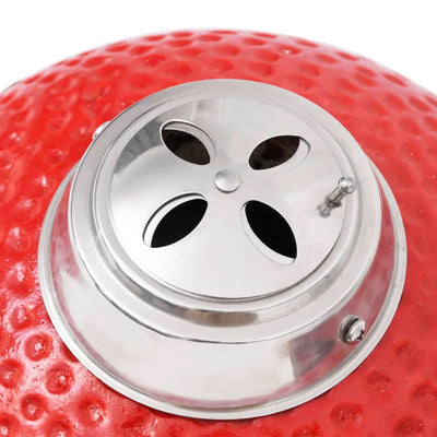 vidaXL Kamado Barbecue Grill Smoker Ceramic 81 cm