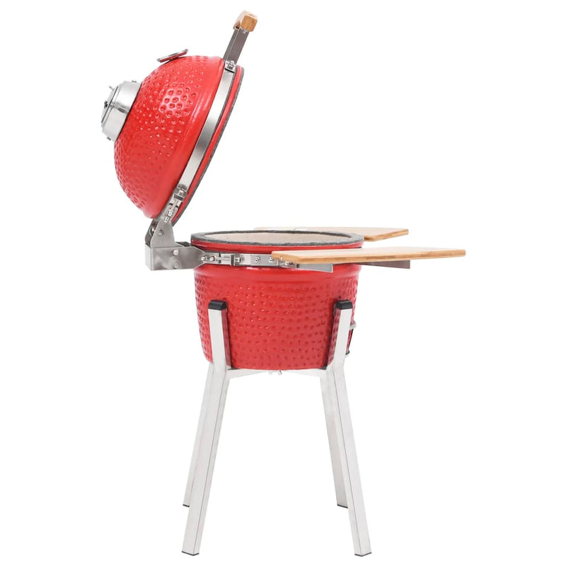 vidaXL Kamado Barbecue Grill Smoker Ceramic 76 cm