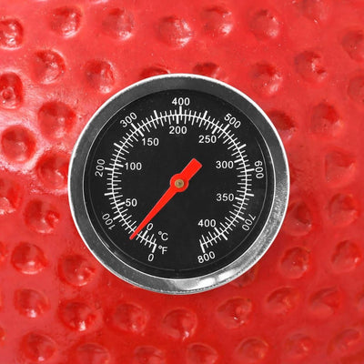 vidaXL Kamado Barbecue Grill Smoker Ceramic 76 cm