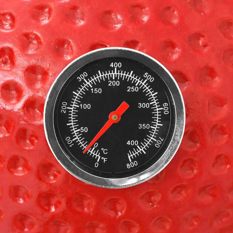 vidaXL Kamado Barbecue Grill Smoker Ceramic 76 cm