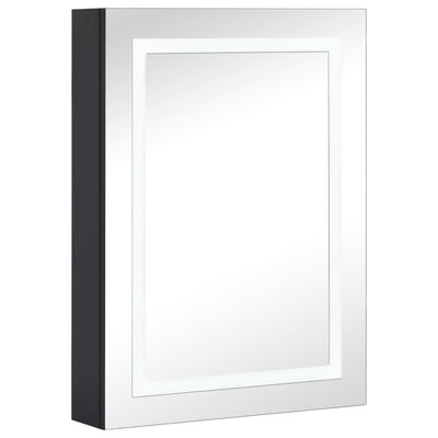 vidaXL LED Bathroom Mirror Cabinet 50x13x70 cm