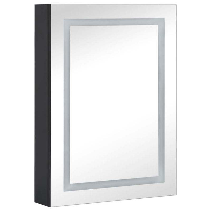 vidaXL LED Bathroom Mirror Cabinet 50x13x70 cm