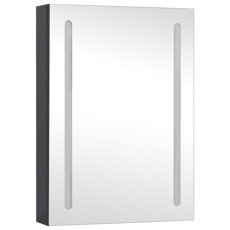 vidaXL LED Bathroom Mirror Cabinet 50x13x70 cm