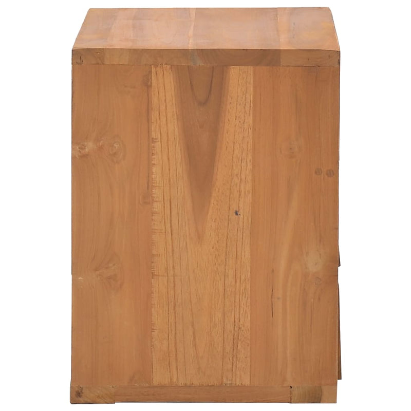 vidaXL Bedside Cabinet 40x30x40 cm Solid Teak Wood