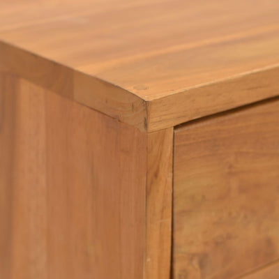 vidaXL Bedside Cabinet 40x30x40 cm Solid Teak Wood