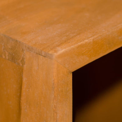 vidaXL Bookshelf 30x30x110 cm Solid Teak Wood