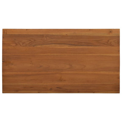 vidaXL Coffee Table 65x65x33 cm Solid Teak Wood