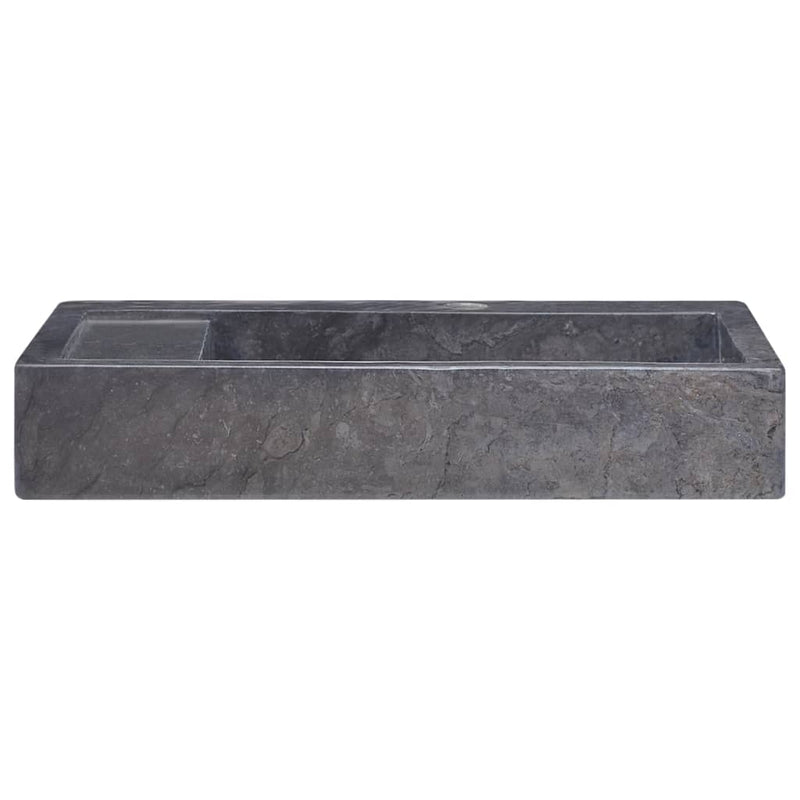 vidaXL Sink Cream 58x39x10 cm Marble