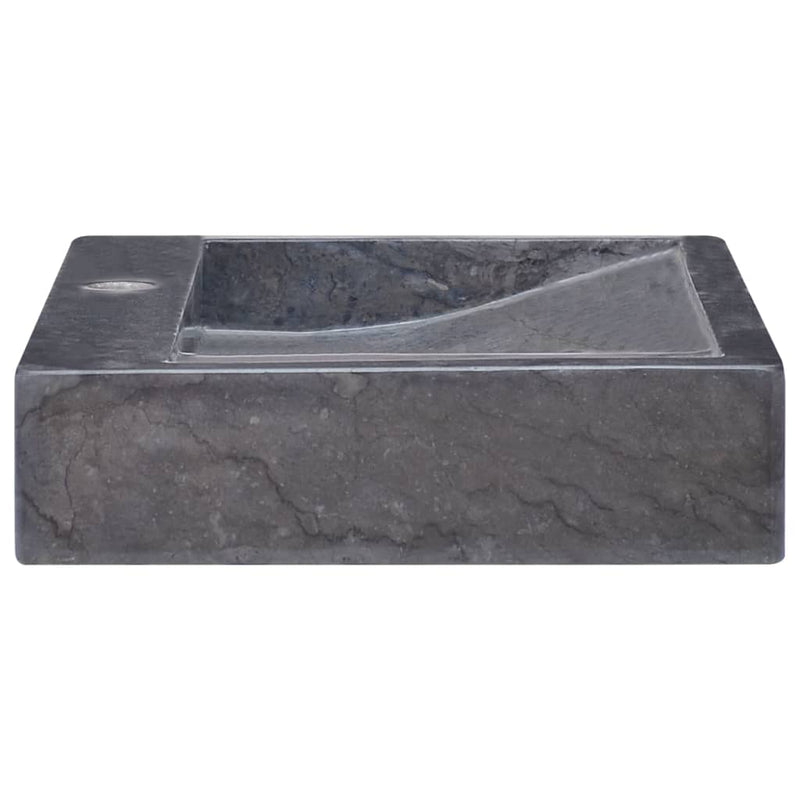 vidaXL Sink Cream 58x39x10 cm Marble