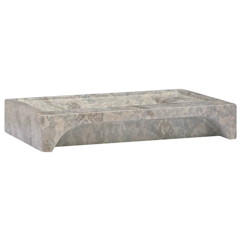 vidaXL Sink Grey 58x39x10 cm Marble