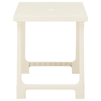 vidaXL 3 Piece Folding Bistro Set Plastic Green