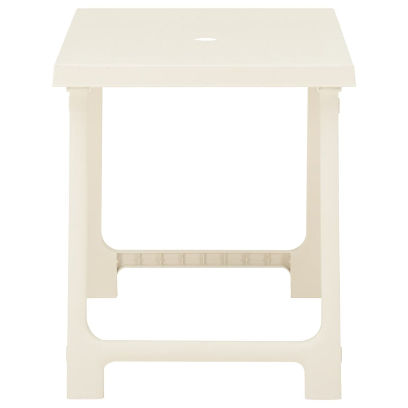 vidaXL 3 Piece Folding Bistro Set Plastic Green