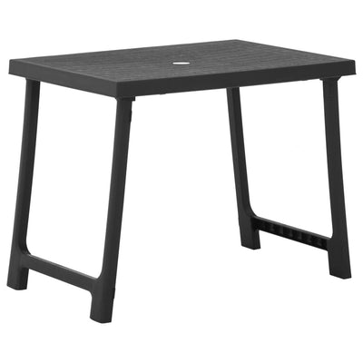 vidaXL 3 Piece Folding Bistro Set Plastic Green