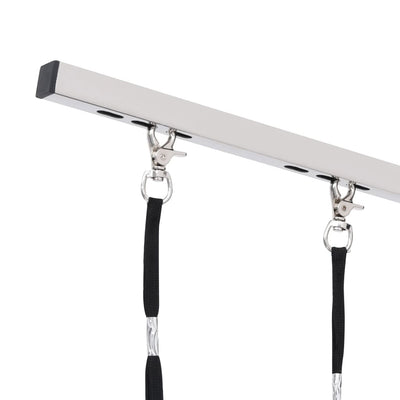 vidaXL Adjustable Dog Grooming Table with 1 Loop and Basket