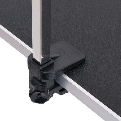 vidaXL Adjustable Dog Grooming Table with 1 Loop and Basket