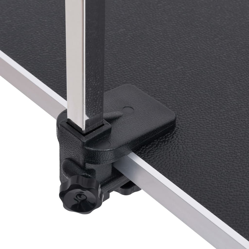 vidaXL Adjustable Dog Grooming Table with 1 Loop and Basket