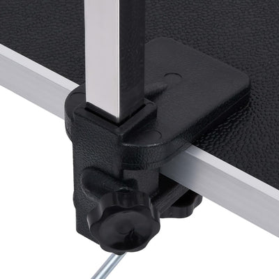 vidaXL Adjustable Dog Grooming Table with 1 Loop and Basket