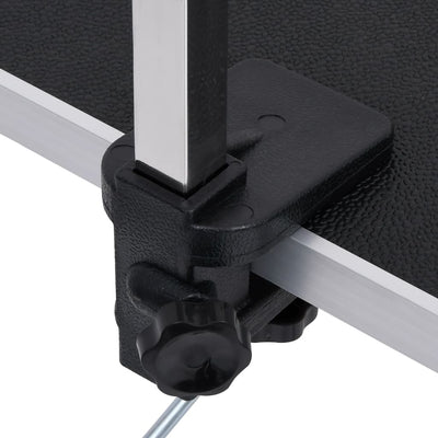 vidaXL Adjustable Dog Grooming Table with 1 Loop and Basket