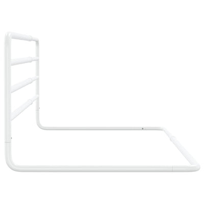 vidaXL Toddler Safety Bed Rail White (76-137)x55 cm Iron