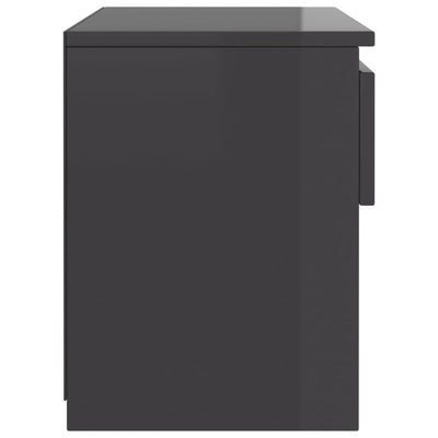 vidaXL Bedside Cabinet Sonoma Oak 40x30x39 cm Engineered Wood