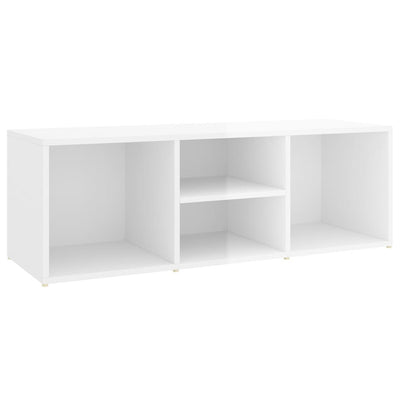 vidaXL Shoe Storage Bench White and Sonoma Oak 105x35x35 cm Engineered Wood