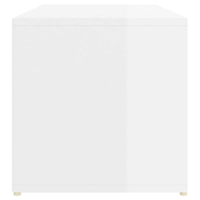 vidaXL Shoe Storage Bench White and Sonoma Oak 105x35x35 cm Engineered Wood