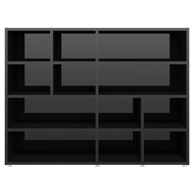 vidaXL Side Cabinet White and Sonoma Oak 97x32x72 cm Engineered Wood