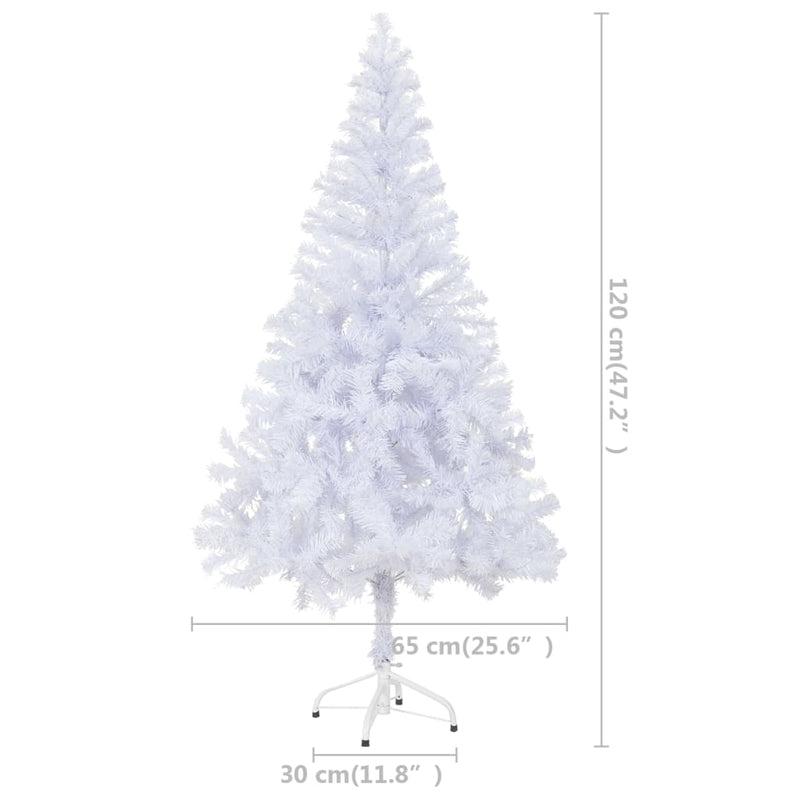 vidaXL Artificial Christmas Tree with Stand 120 cm 230 Branches