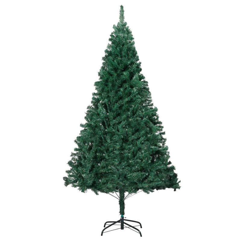 vidaXL Artificial Christmas Tree with Thick Branches Green 120 cm PVC