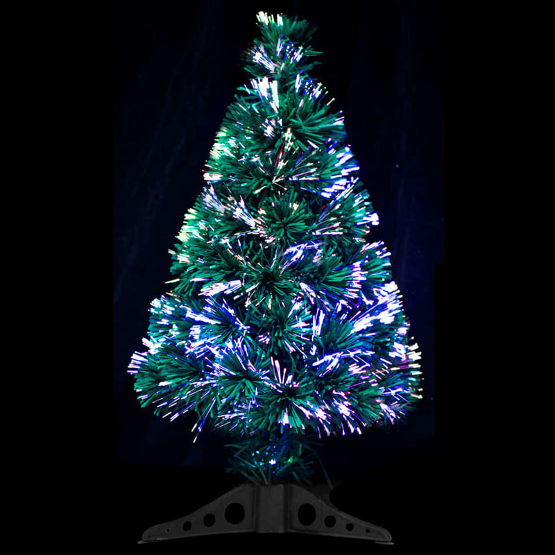 vidaXL Artificial Christmas Tree Green 64 cm Fibre Optic