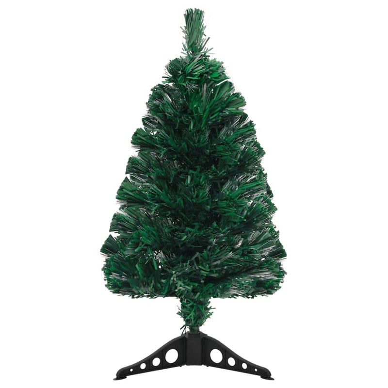 vidaXL Artificial Christmas Tree Green 64 cm Fibre Optic