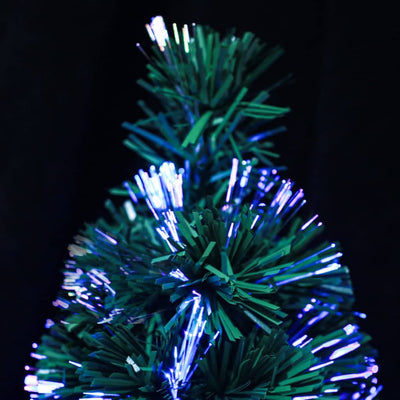 vidaXL Artificial Christmas Tree Green 64 cm Fibre Optic
