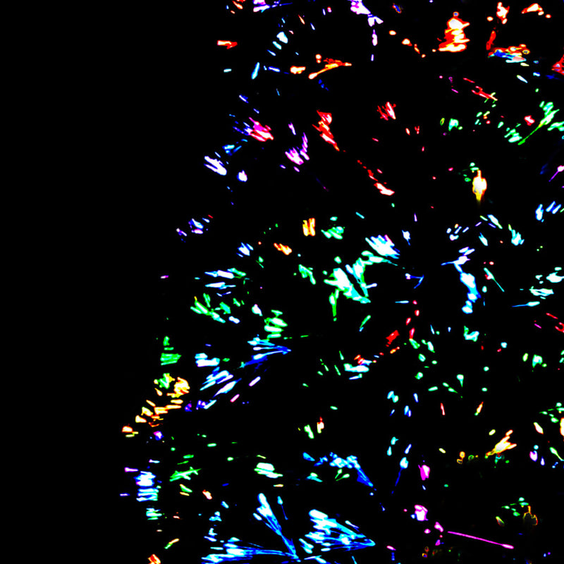 vidaXL Artificial Christmas Tree with Stand Green 180 cm Fibre Optic