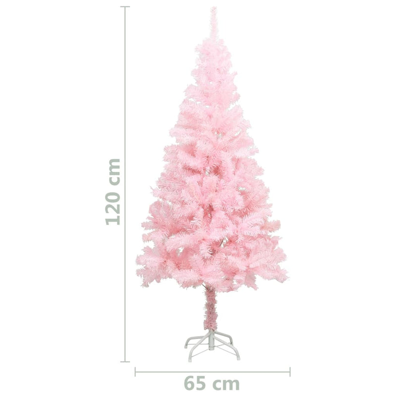 vidaXL Artificial Christmas Tree with Stand Blue 120 cm PVC